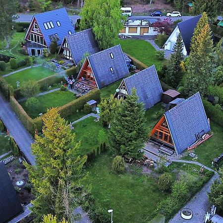 Nurdachhaus Ferienpark Schellbron Schellbronn エクステリア 写真